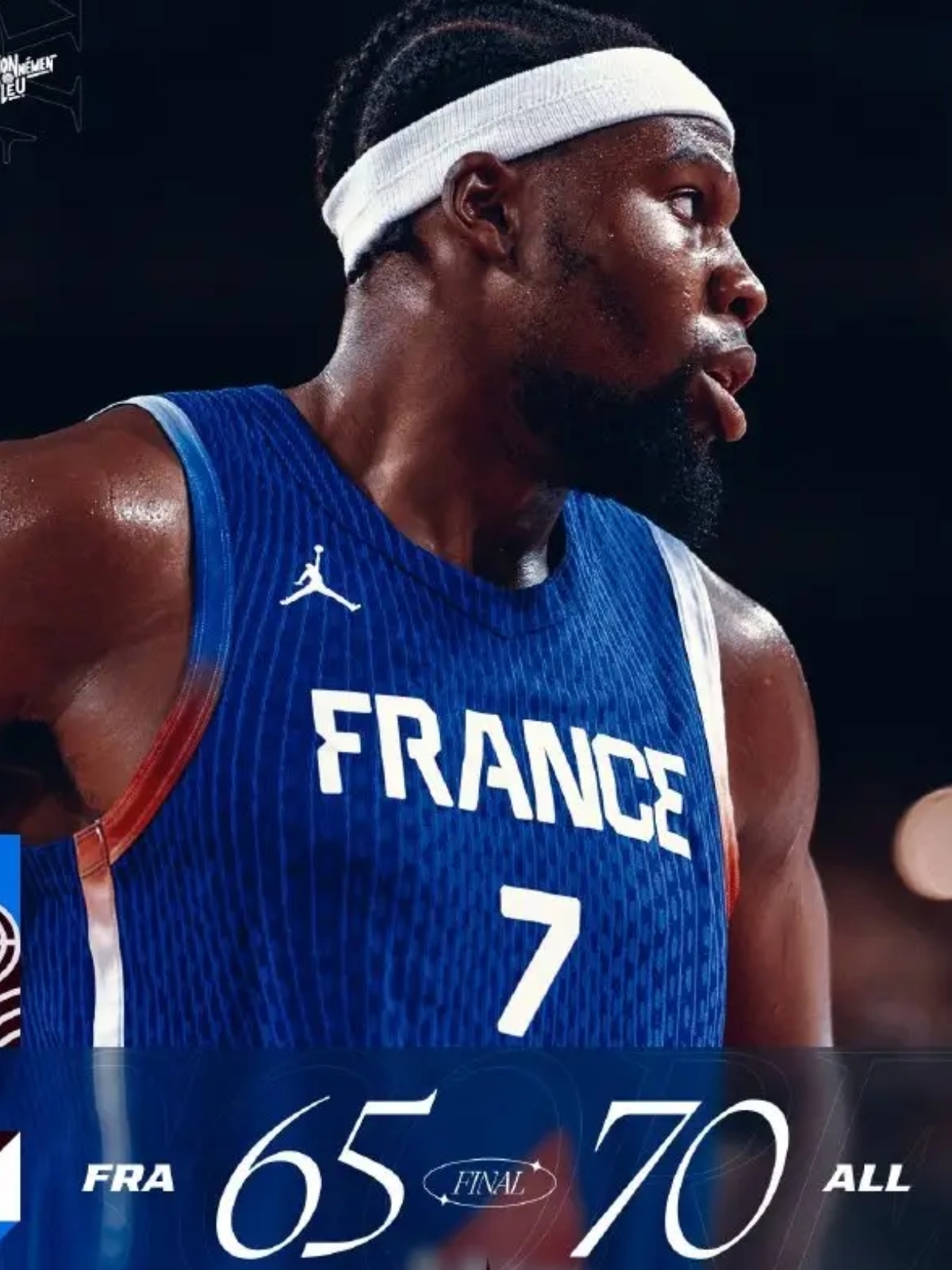 法国男篮完胜西班牙男篮，西蒙斯爆发神勇